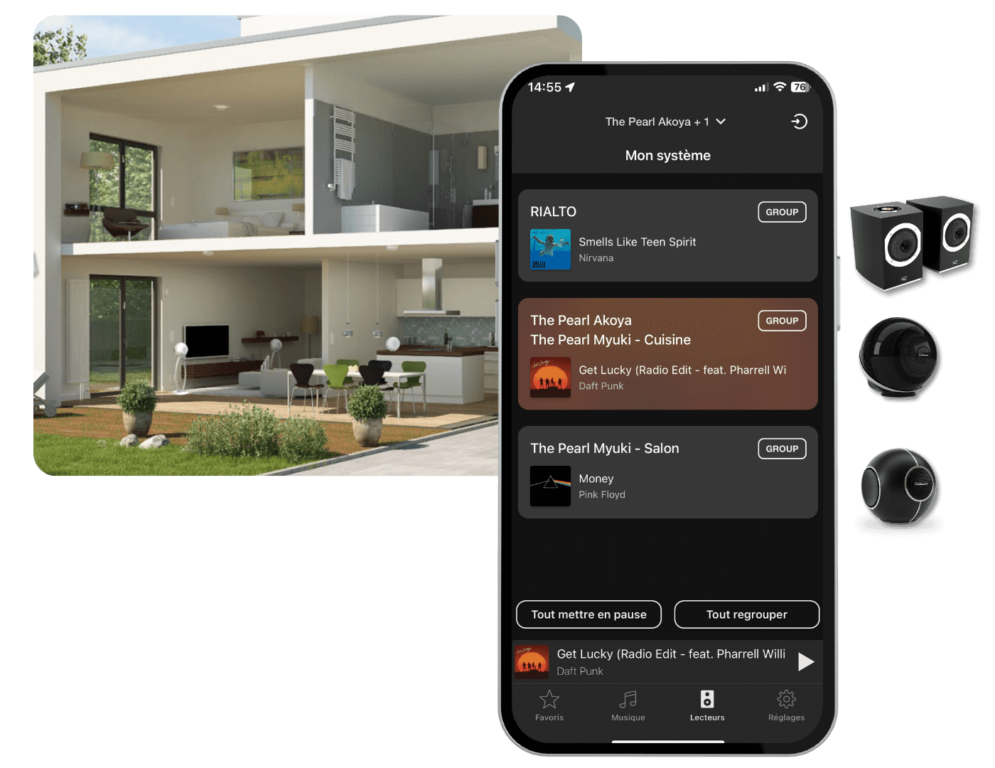 Cabasse Mobil Uygulama Kullanımı