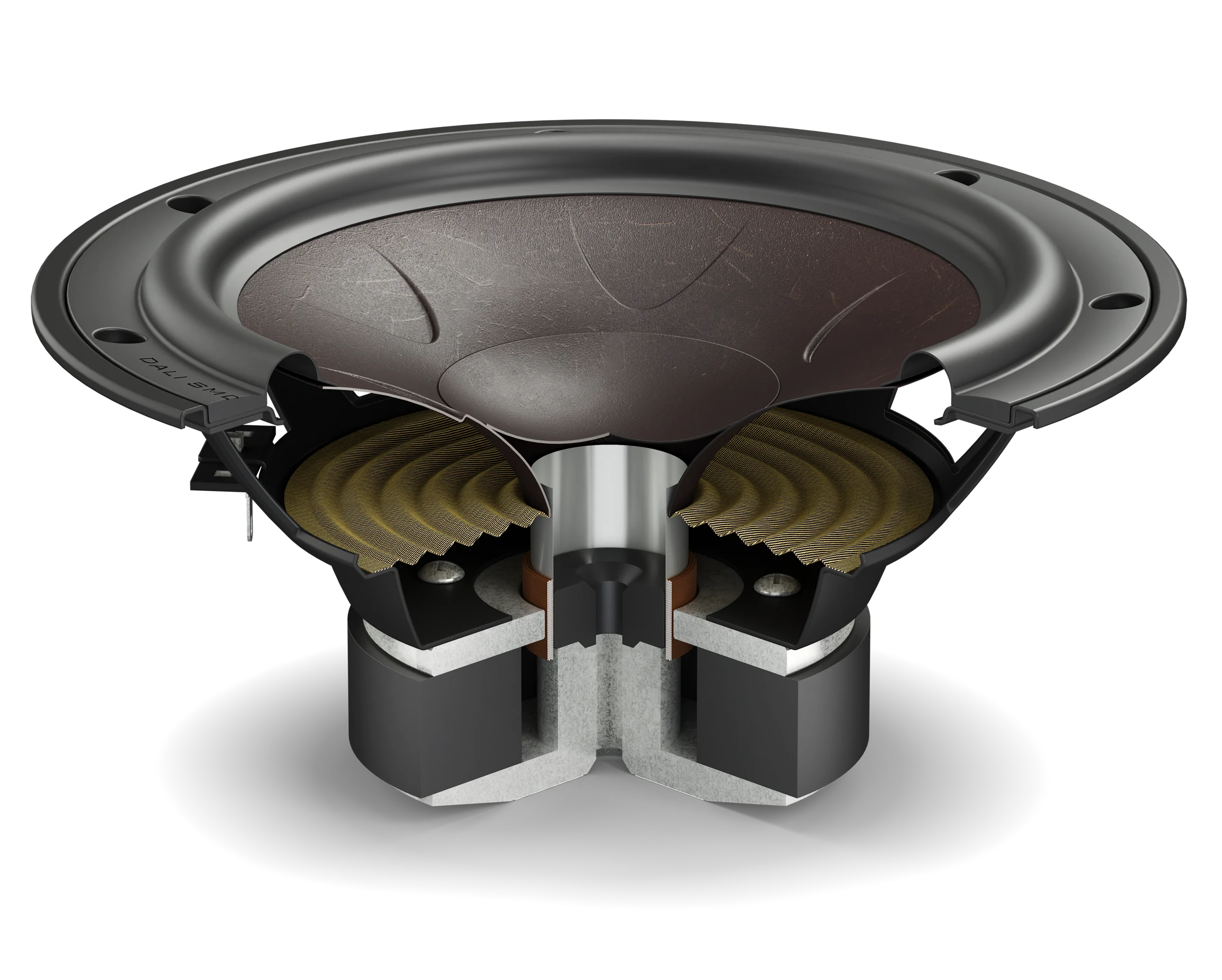 Dali Sonik 5 sürücü ve tweeter mühendisliği yakın plan görseli