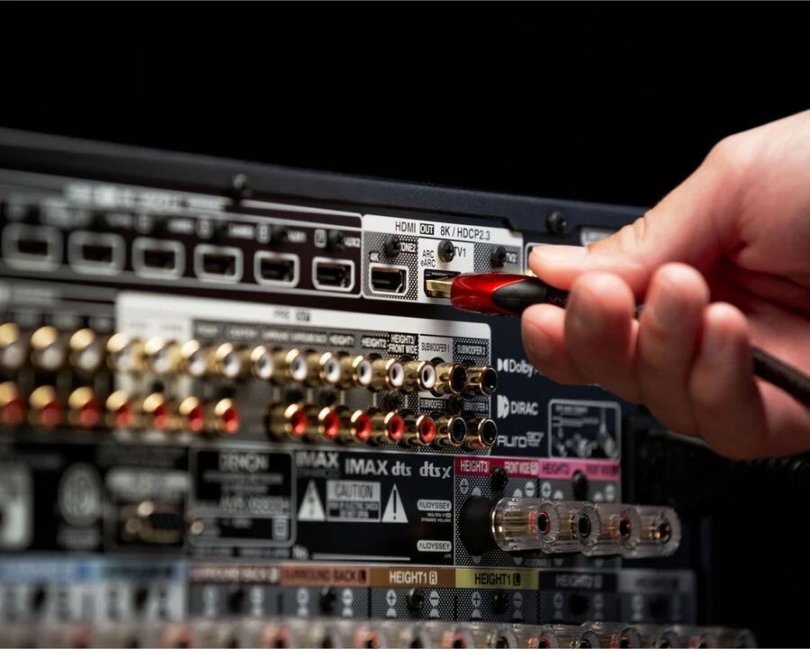 Denon AVC-X6800H Arka Bağlantılar