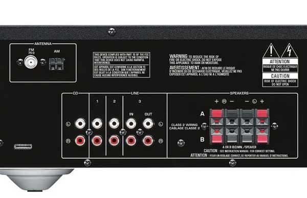 Yamaha R-S202D Arka Panel Bağlantıları