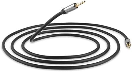 QED QE-6503 PERFORMANCE AUDIO İki ucu 3.5mm Kulaklık Kablosu 3m