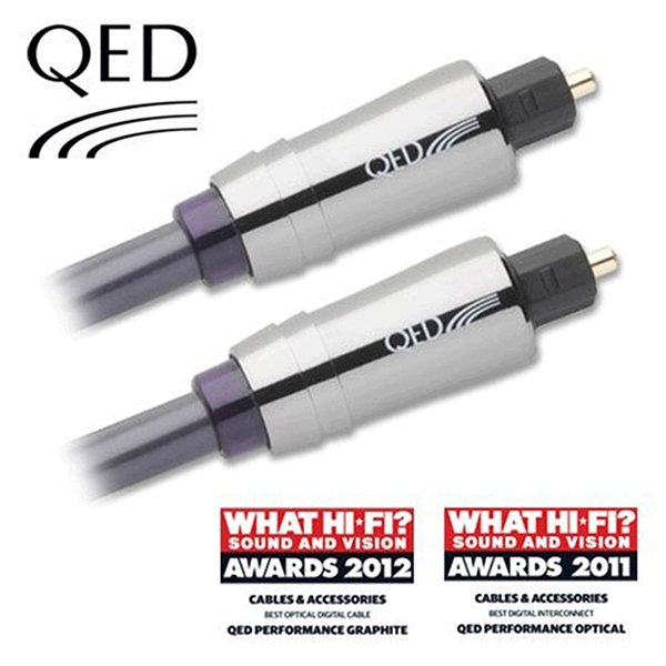 QED QE-6600 Performance Optical Graphite Kablo - 1m