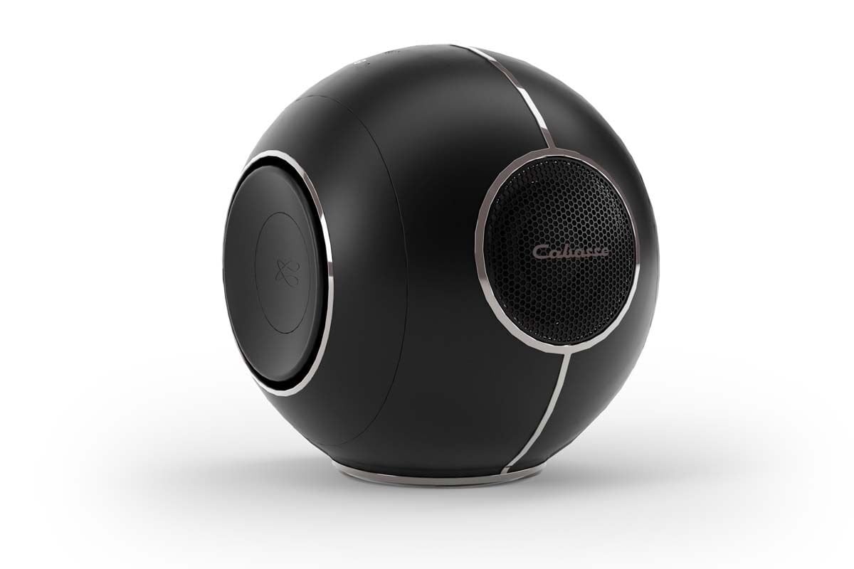 Cabasse The Pearl Myuki Taşınabilir Şarjlı WiFi & Blueooth Hoparlör Siyah
