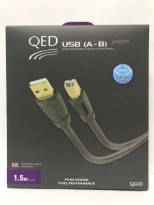 QED QE-6901 Performance USB A-B GRAPHITE Kablo - 1,5m