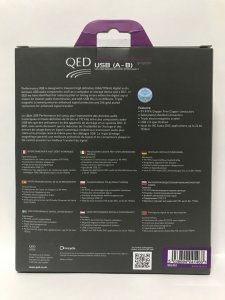 QED QE-6901 Performance USB A-B GRAPHITE Kablo - 1,5m