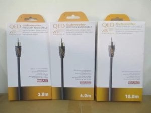QED QE-2760 Profile Subwoofer Kablosu 10m