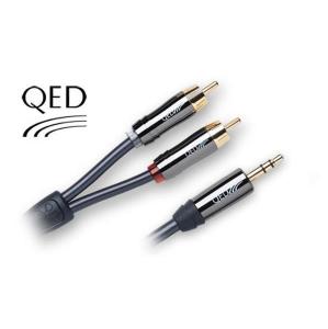QED QE-6501 PERFORMANCE AUDIO J2P - Bir ucu 3.5mm Diğer ucu RCA Kablo 3m