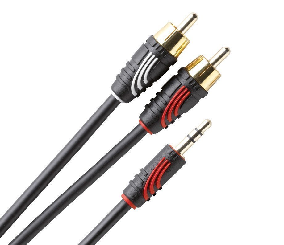 QED QE-5081 / 2717 PROFILE AUDIO J2P RCA / 3.5mm Kablo 1m