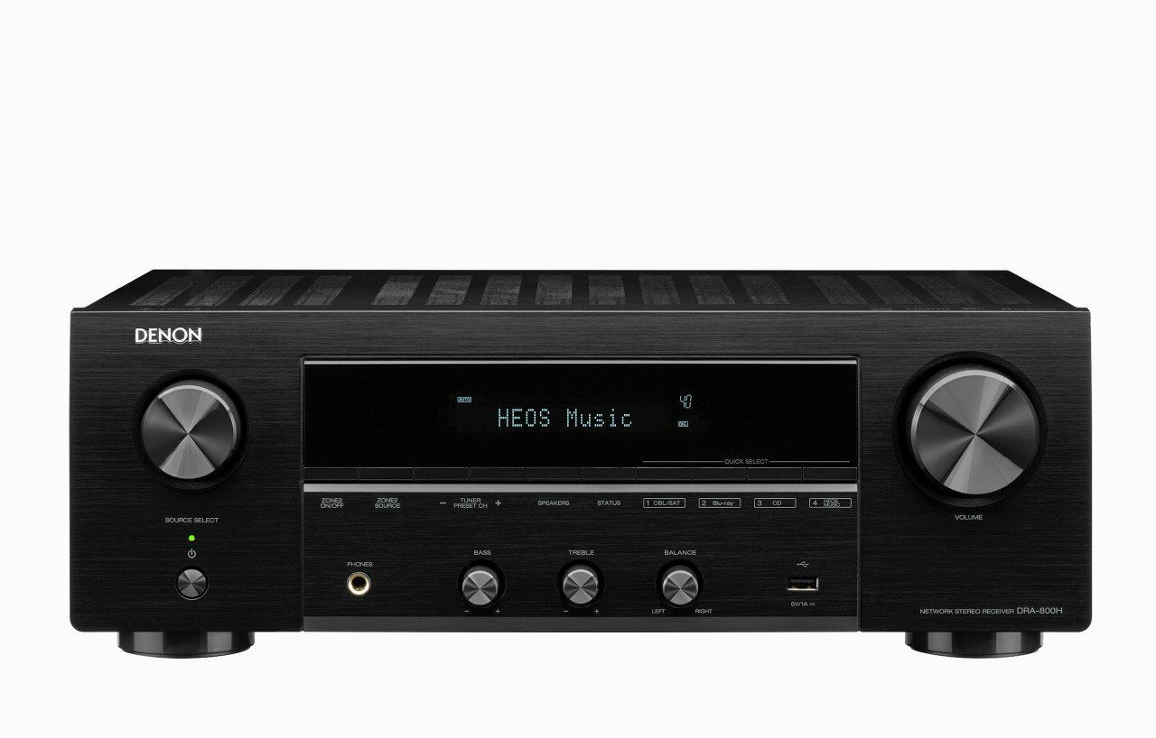 DENON DRA-800H Premium Stereo Entegre Alıcı Amplifikatör Siyah