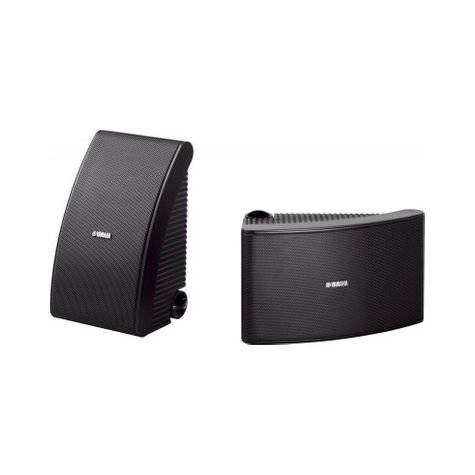 YAMAHA NS-AW 392  Duvar Tipi Iç ve Dış Mekan Hoparlör Takımı Siyah