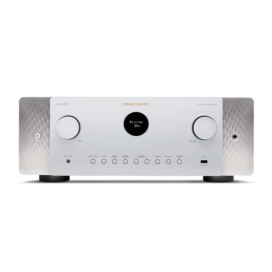 MARANTZ Cinema 60 AV Receiver Gümüş