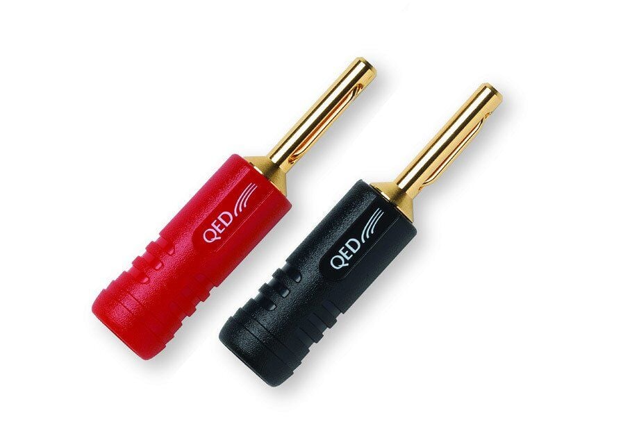 QED QE-1870 ABS Screwlock Banana Plug (Takım)