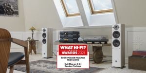 DALI  Oberon 5 Tower /Kule Hoparlör - Çift Light Oak