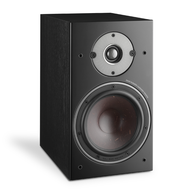 DALI  Oberon 3 Raf Tipi / Bookshelf Hoparlör - Çift Black Ash