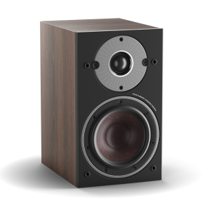 DALI  Oberon 1C Kablosuz Aktif Raf Tipi Hoparlör - Çift Dark Walnut