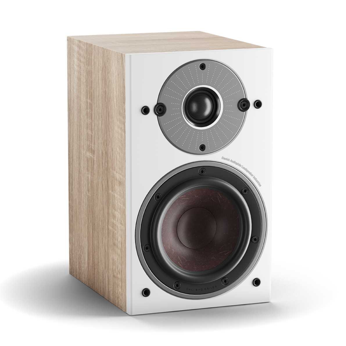 DALI  Oberon 1C Kablosuz Aktif Raf Tipi Hoparlör - Çift Light Oak