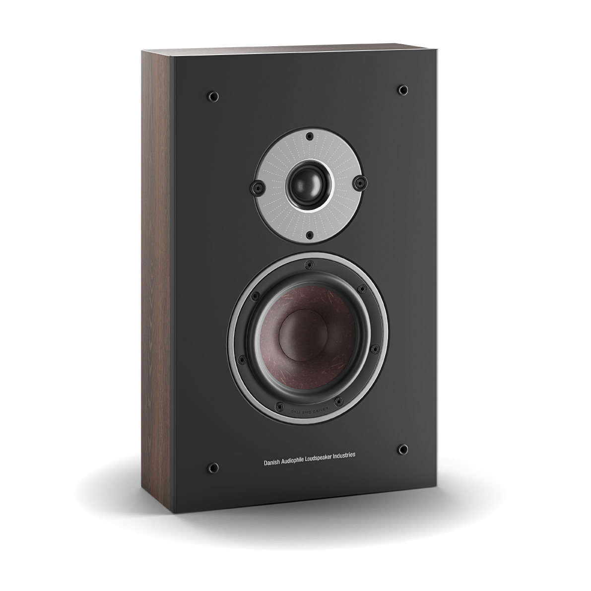 DALI Oberon On Wall-C Kablosuz Aktif Hoparlör - Çift Dark Walnut