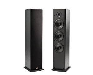 POLK T50 Kule Hoparlör - Tek Black