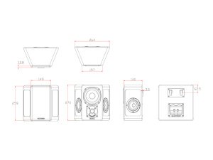 M&K Sound S150T Hoparlör - Çift