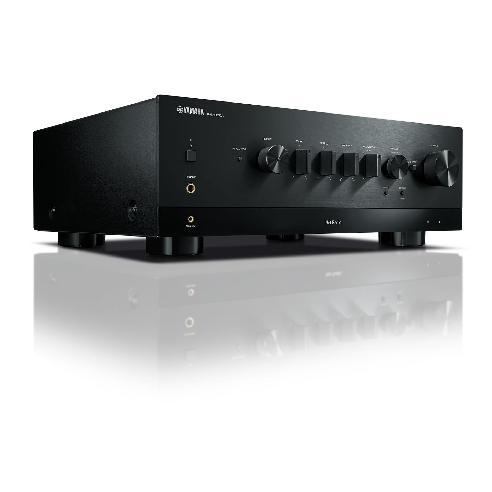 YAMAHA R-N1000A Stereo Network Receiver Amplifier Siyah