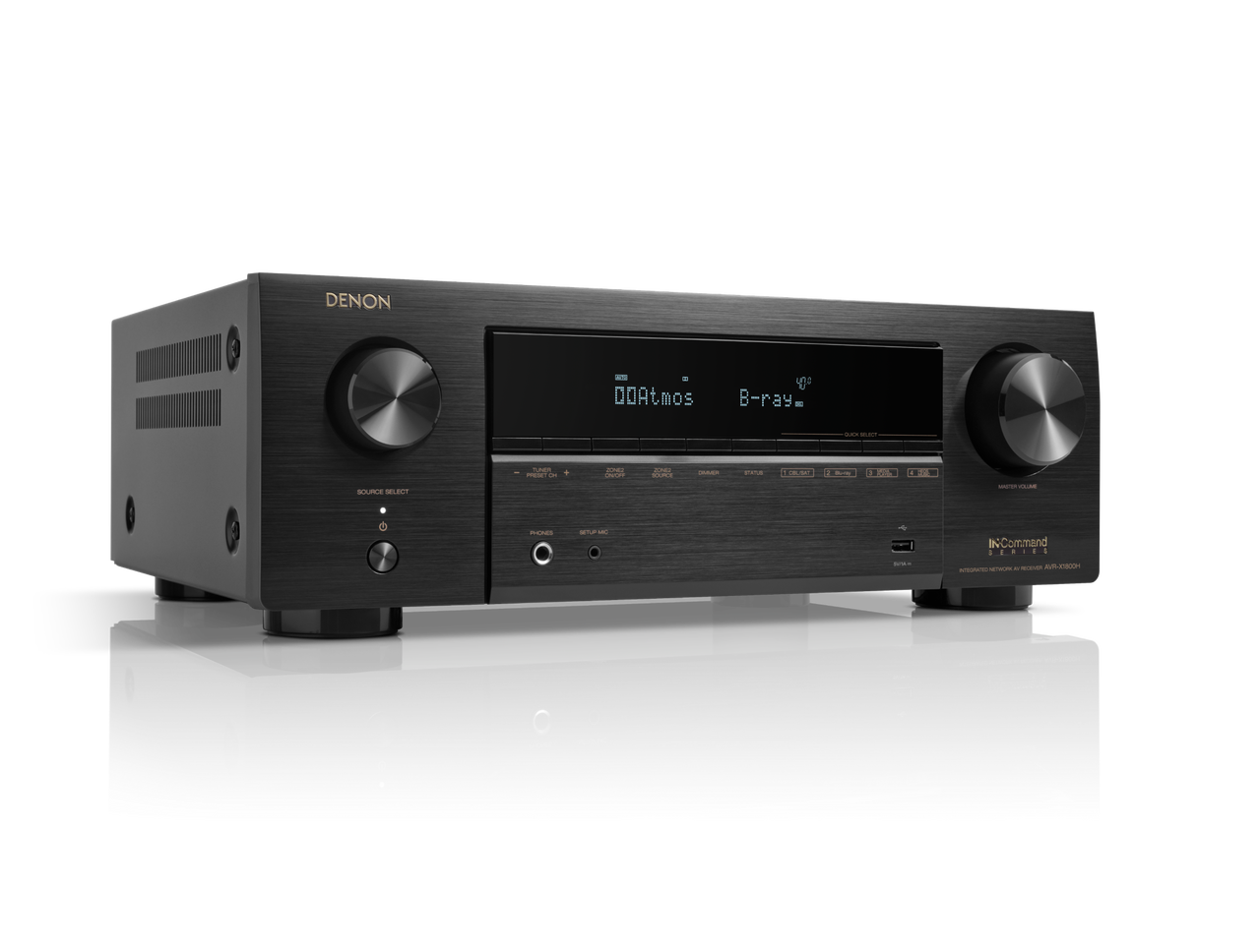 DENON AVR-X1800H AV Receiver 8K Ev Sinema Amfisi