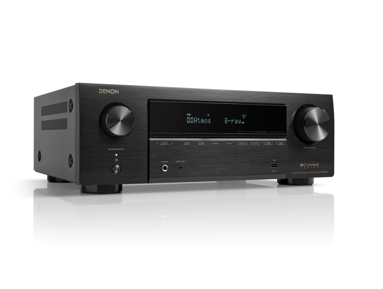 DENON AVR-X1800H AV Receiver 8K Ev Sinema Amfisi