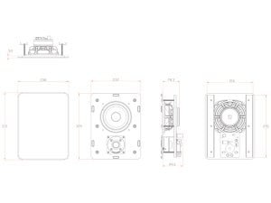 M&K Sound IW95 Duvar Hoparlörü