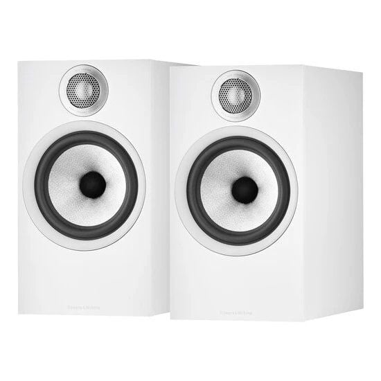 BOWERS & WILKINS 606 S2 Anniversary Edition Raf Tipi Hoparlör - Çift White
