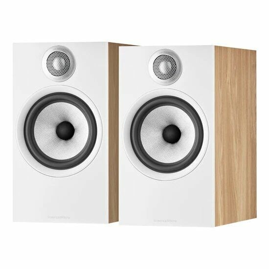 BOWERS & WILKINS 606 S2 Anniversary Edition Raf Tipi Hoparlör - Çift Oak