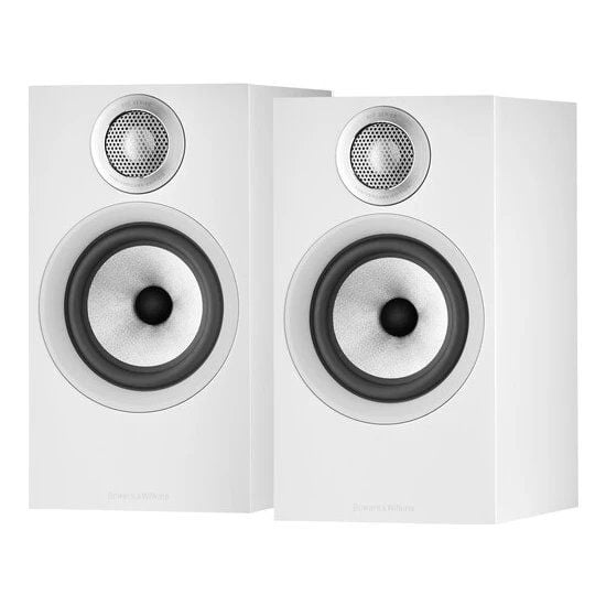 BOWERS & WILKINS 607 S2 Anniversary Edition Raf Tipi Hoparlör - Çift White