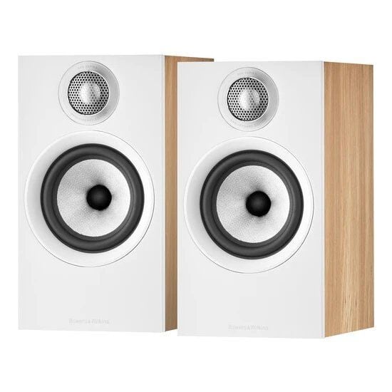BOWERS & WILKINS 607 S2 Anniversary Edition Raf Tipi Hoparlör - Çift Oak