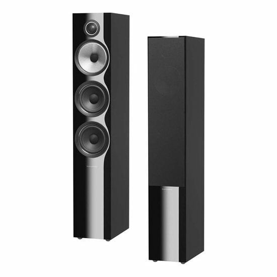 BOWERS & WILKINS 704 S2 Kule Tipi Hoparlör - Çift Black