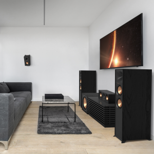 Klipsch R-605FA Dolby Atmos Destekli Kule Hoparlör Siyah - Çift