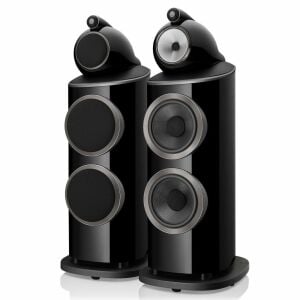 BOWERS & WILKINS 801 D4 Kule Hoparlörü Black