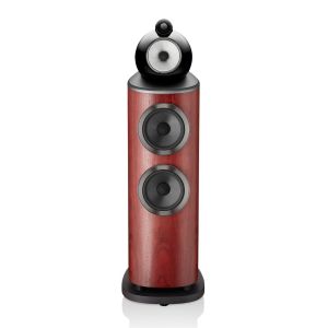 BOWERS & WILKINS 803 D4 Kule Hoparlörü - Çift Satin Rosenut