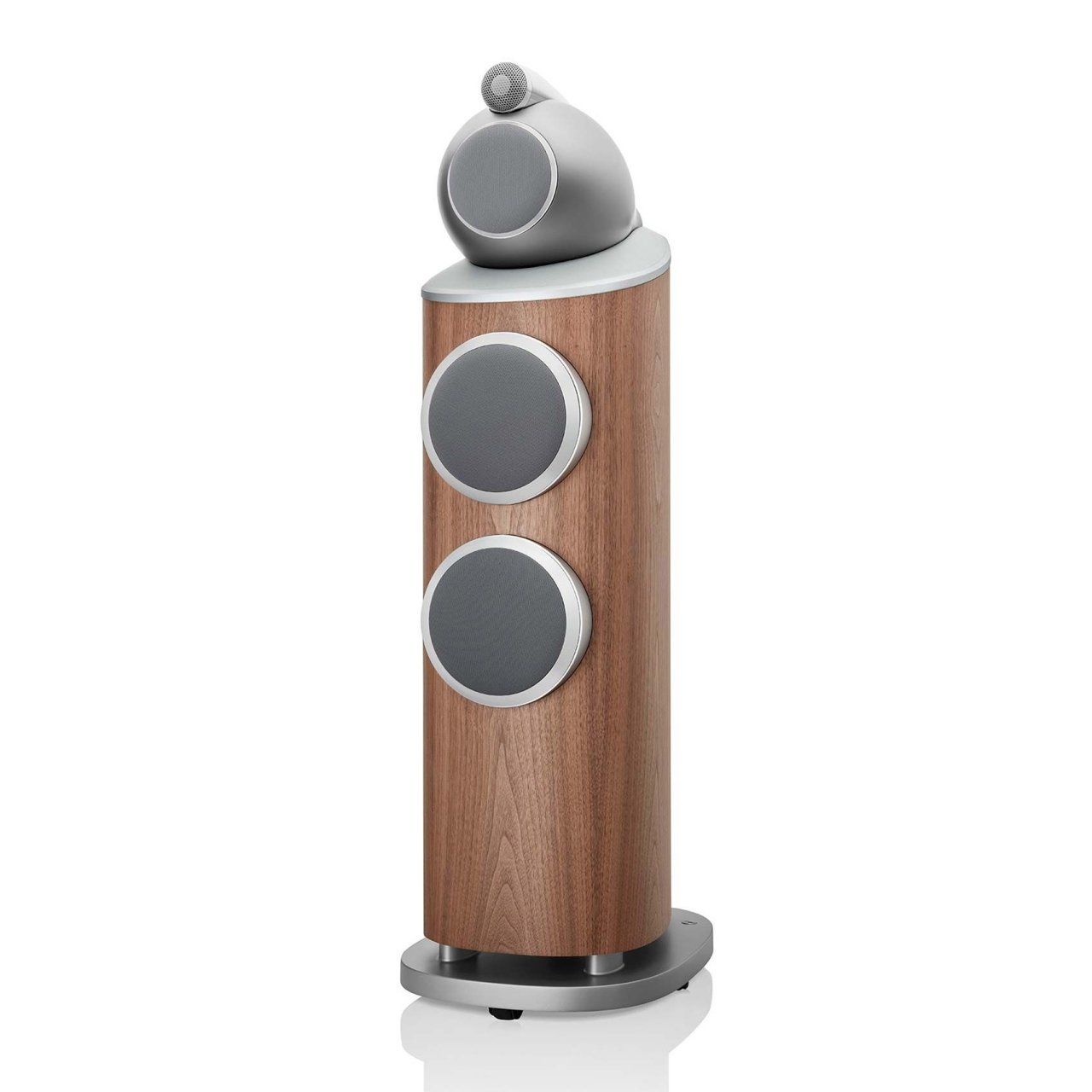 BOWERS & WILKINS 803 D4 Kule Hoparlörü - Çift Satin Walnut