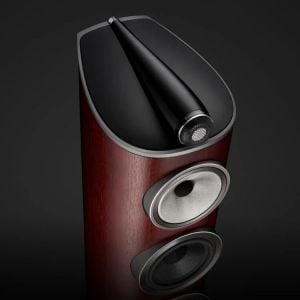 BOWERS & WILKINS 804 D4 Kule Hoparlörü - Çift Satin Rosenut