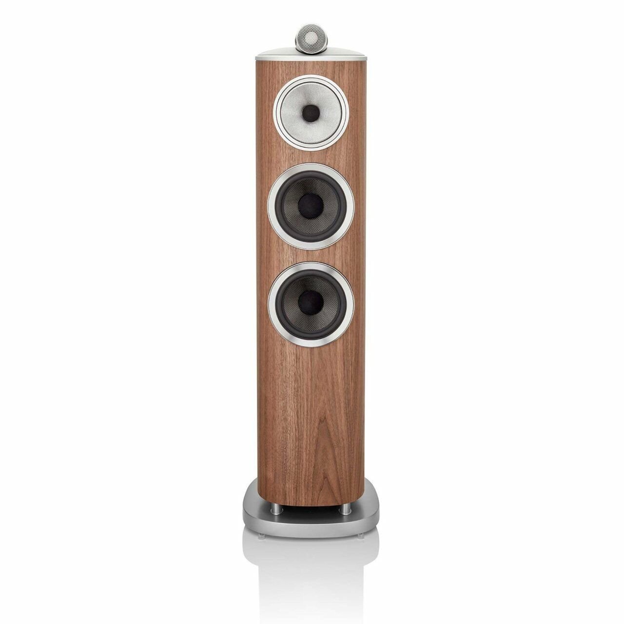 BOWERS & WILKINS 804 D4 Kule Hoparlörü - Çift Satin Walnut