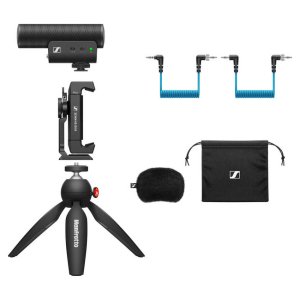 Sennheiser MKE 400 Mobile Kit - Akıllı Telefon Uyumlu Mikrofon