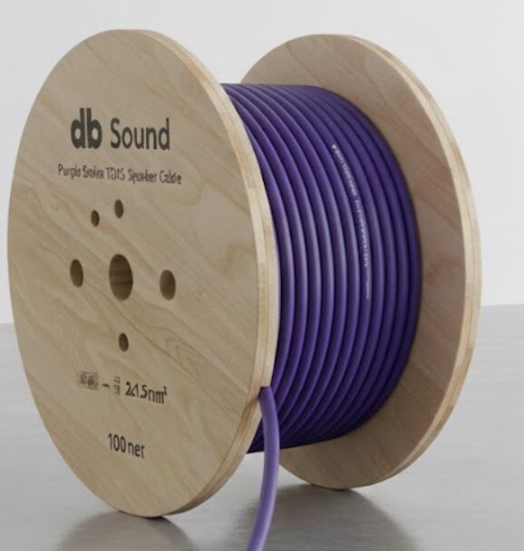 dB Sound Purple Series 2x1.5mm Twinax Hoparlör Kablosu